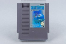 Nintendo NES *Silent Service* OVP CIB PAL B IV-EEC/FRA +