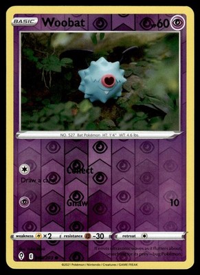 Woobat 068 Reverse Holo | Evolving Skies | englisch | Yuka Morii | Near Mint