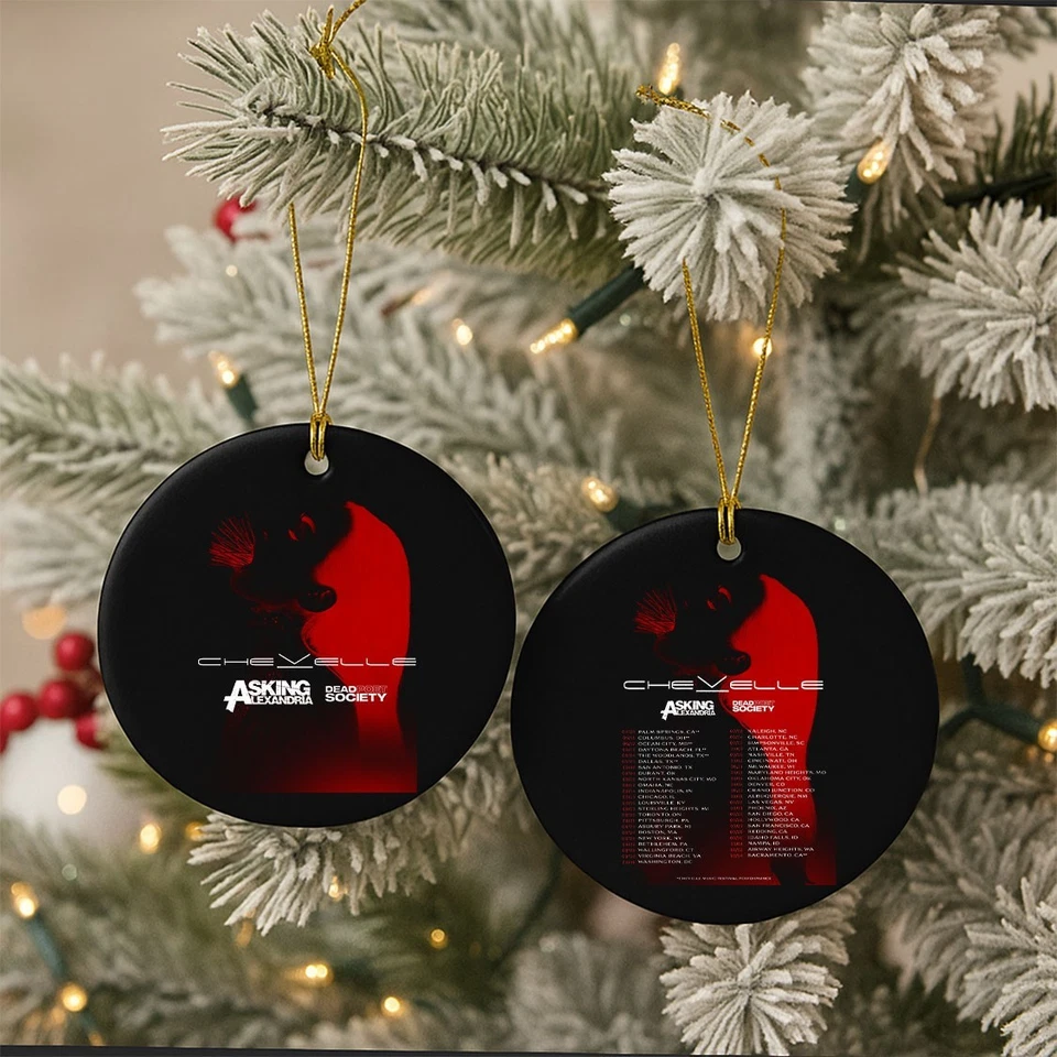 Chevelle Band 2025 Tour Co-Director Concierto 2025 Ornamento Foto 2 de 4