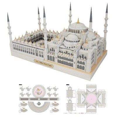 DIY Gebäude 3D Papier Modellbausätze langlebig für Sammler und Enthusiasten