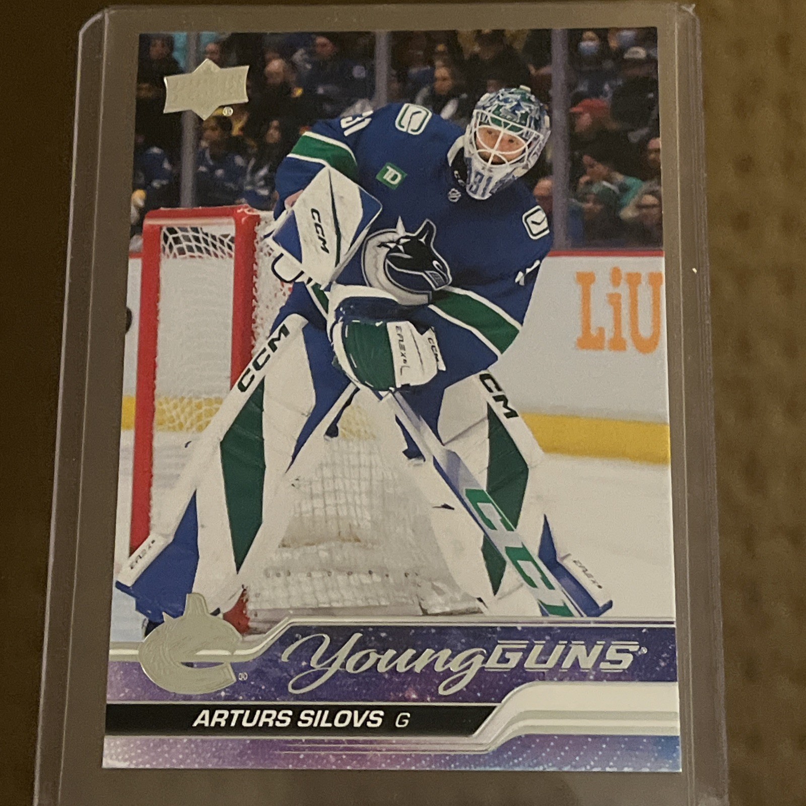 2023-24 Upper Deck Series 2 Hockey Young Guns RC  Arturs Silovs #485