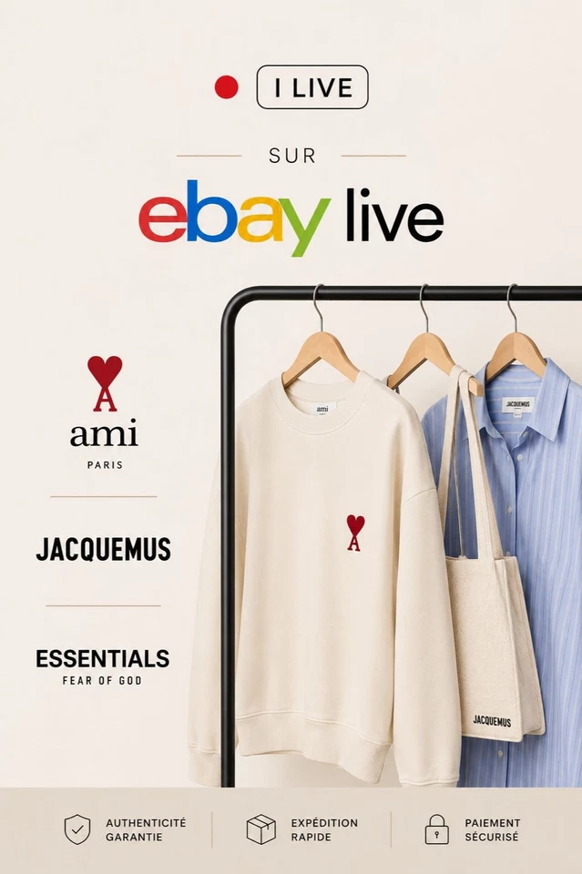 Live de folie AMI PARIS/JACQUEMUS/ESSENTIALS...