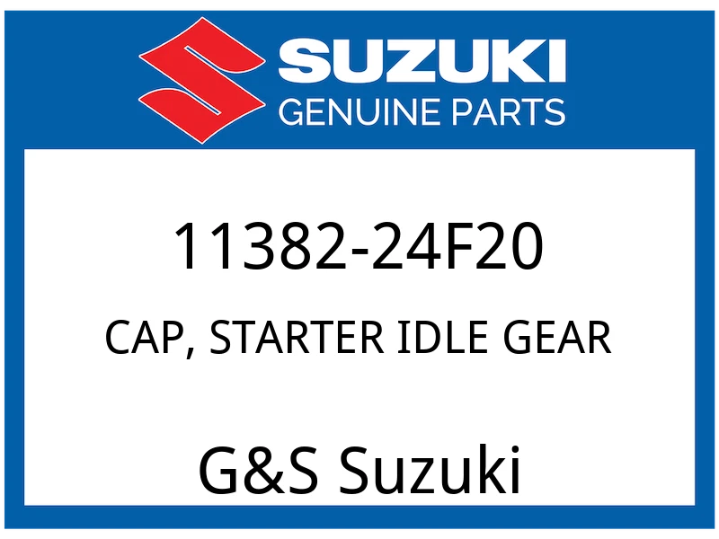 CAP,STARTER IDLE GEAR