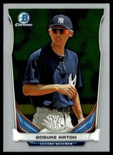 2014 Bowman Draft Picks & Prospects Chrome Top Gosuke Katoh New York Yankees