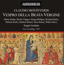 Monteverdi / Jochum - Vespro Della Beate Vergine: St [New CD]