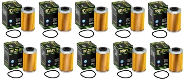 HifloFiltro Oe-QualitäT ÖLfilter X10 Passt FüR KTM 450 SMR 2013-2014-image