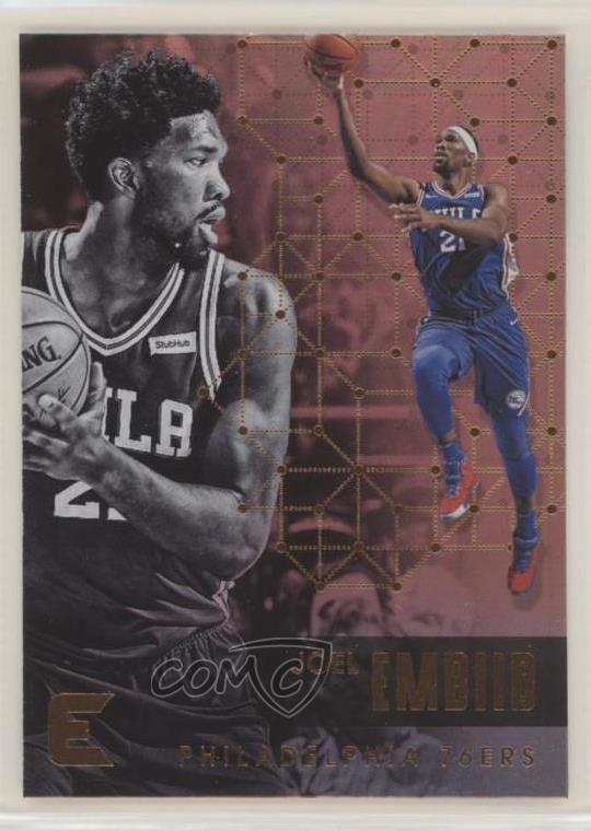 2017-18 Panini Essentials Retail Thin Stock Joel Embiid #145 o6n