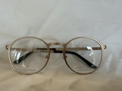 Prodesign 4145 Round Titanium Eyeglass c2021 50-20-135