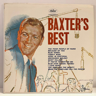 LES BAXTER - Baxter's Best (1960 Mono) - 12'' Vinyl Record LP - VG+