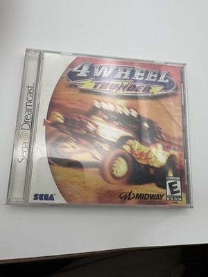 4 Wheel Thunder Sega Dreamcast Complete W/ Manual - Tested CIB CLEAN Disc