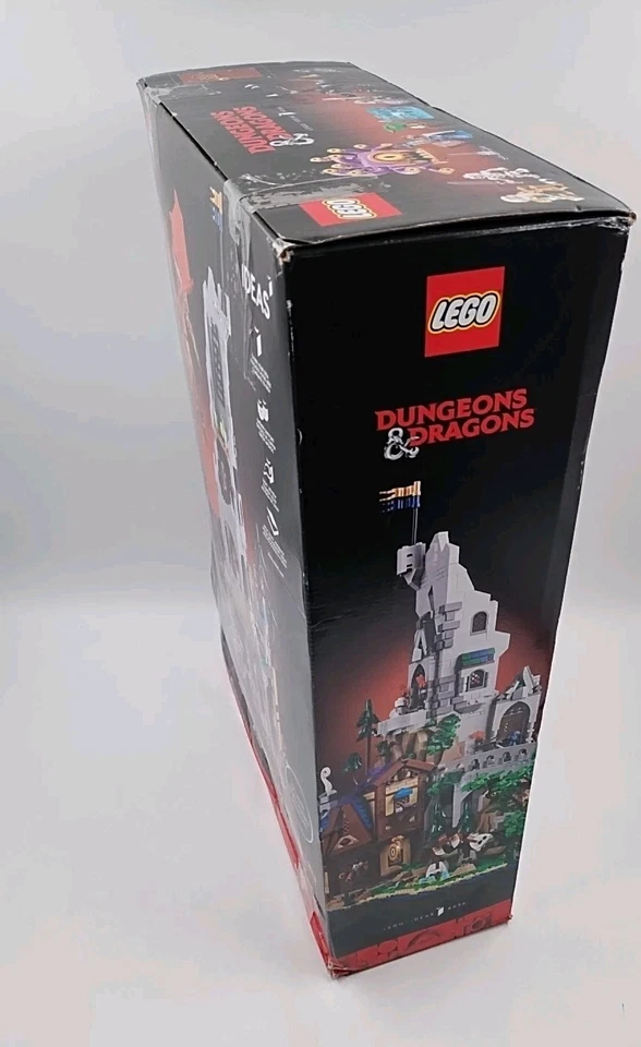 Lego Ideas Dungeons & Dragons: Red Dragon’s Tale Set 21348 NEW OPEN BOX (#P4-B5) - Image 4 of 4