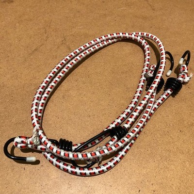 Bungee Cord Strap Tarp Elastic Tie Down Set Dia 8mm Length 32'' Varies Colors