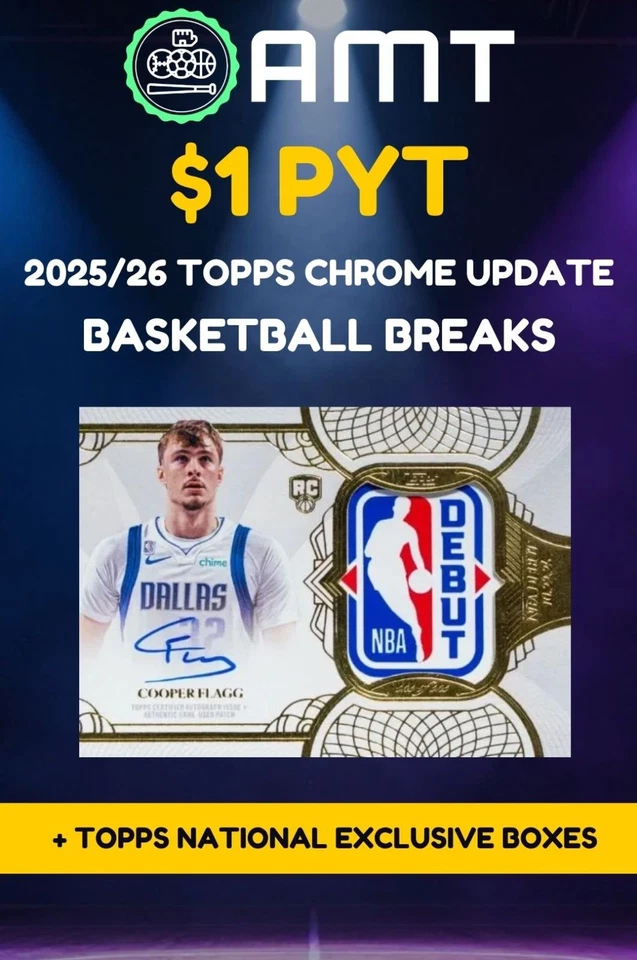 TOPPS CHROME UPDATE BK $1 PYT BREAKS! Topps NSCC PACKS + SO MUCH MORE!