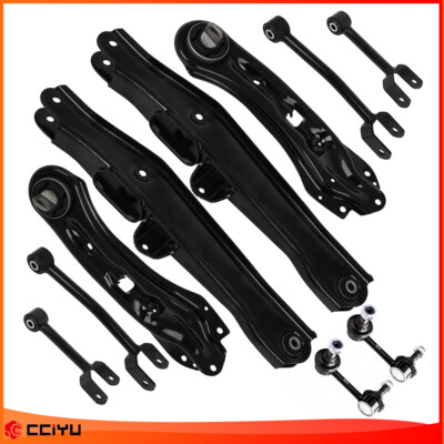 2017 Subaru Outback 6pc Rear Upper Lower Rearward Control Arms Sway Bar Links Suspension Kit