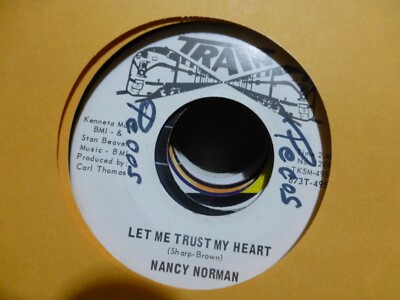 NANCY NORMAN LET ME TRUST MY HEART & RAINBOW OF REGRET     PROMO.  NM   45