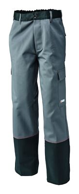 Planam Schweißerbundhose Weld Shield, Größe 50, grau/schwarz - 5520050