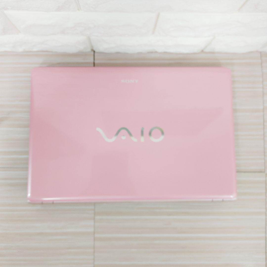 PC pink VAIO laptop already set up and ready to use with PC pink VAIO laptop already set up and ready to use with