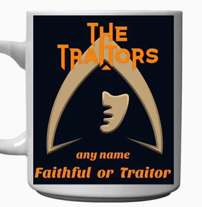 THE TRAITORS PERSONALISED GIFT MUG - BY MUGS4EVERYONE