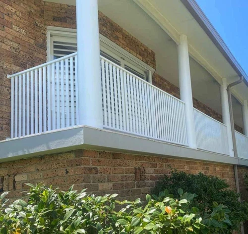 White Black Dark Grey Cream Merbau Vertical Fencing Balustrade - Square Metre - Picture 2 of 10