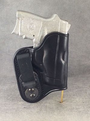 S&W Bodyguard 380 IWB Leather Concealed Holster by ETW Holsters...Hickory, NC