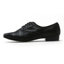 Herren Ballsaal Tanzschuhe Leder Latein Walze...