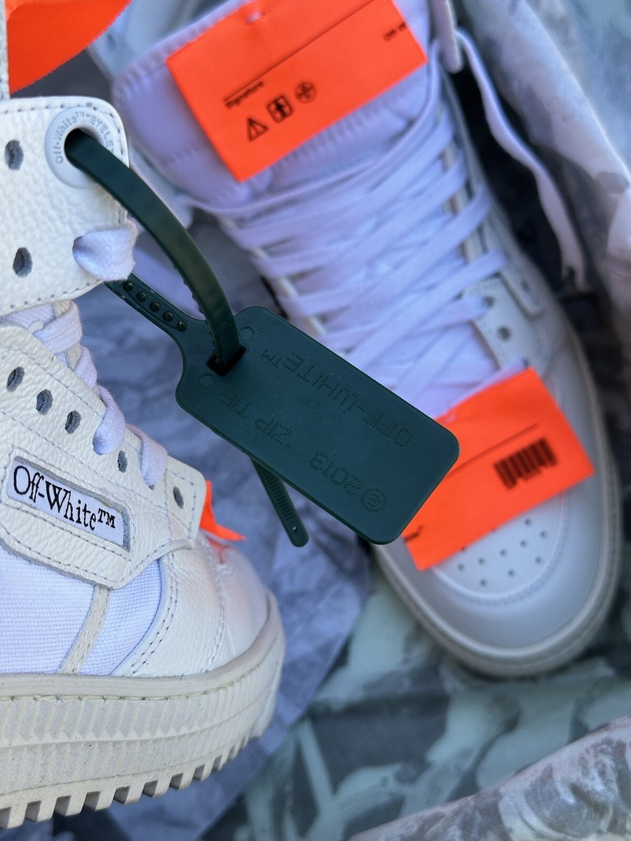 Off-White Off-Court 3.0 High-Top White Orange | eBay