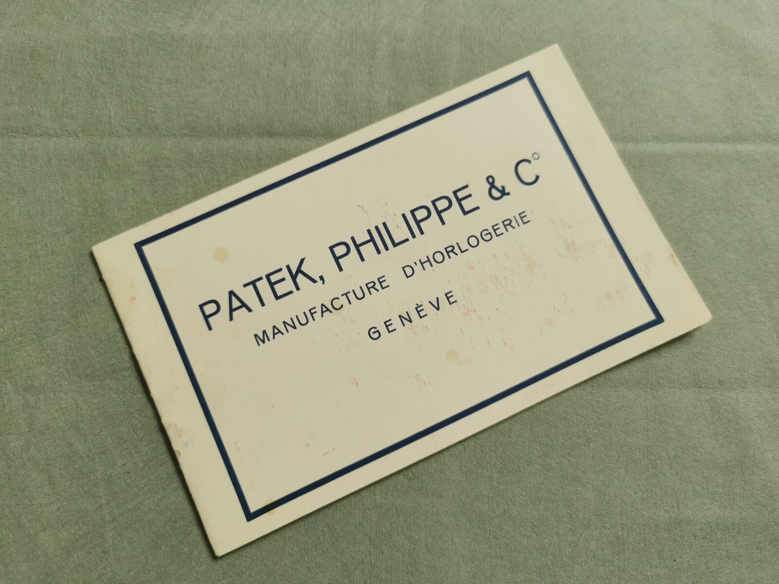 Patek Philippe 1930s Vintage Classic Watch Booklet Price List Very Rare image 2