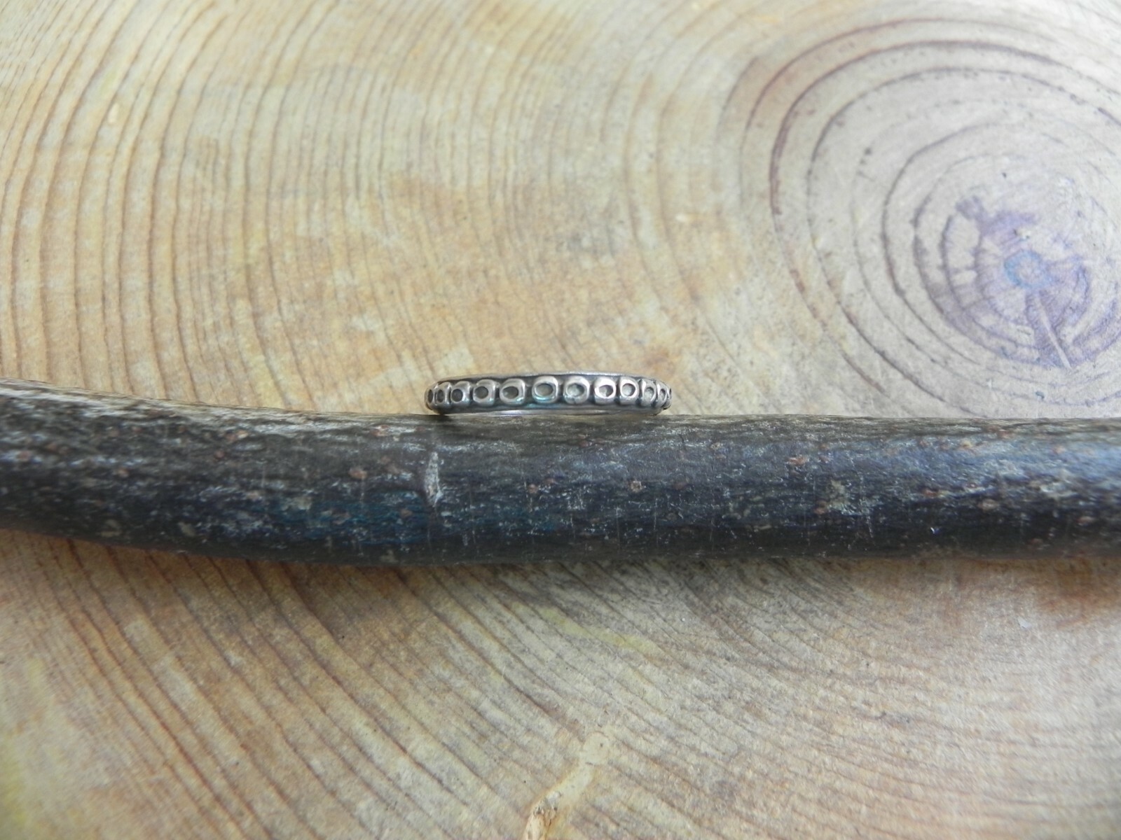 Sterling Silver Stackable Ring Size 6 by El Tom N… - image 2