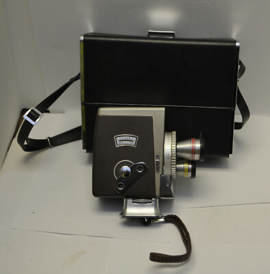 Vintage Collectible DeJur Electra Camera, 3 lens, 8mm, Wind Up | eBay