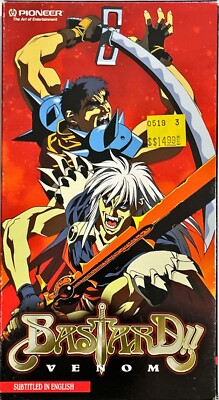 Bastard!! Venom [ Anime VHS ] Subtitled in English - Pioneer | eBay