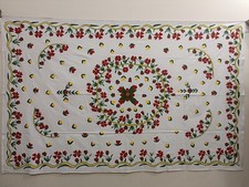 Cotton suzani bedspread for wall hanging ,tablecloth uzbek woolen embroidered