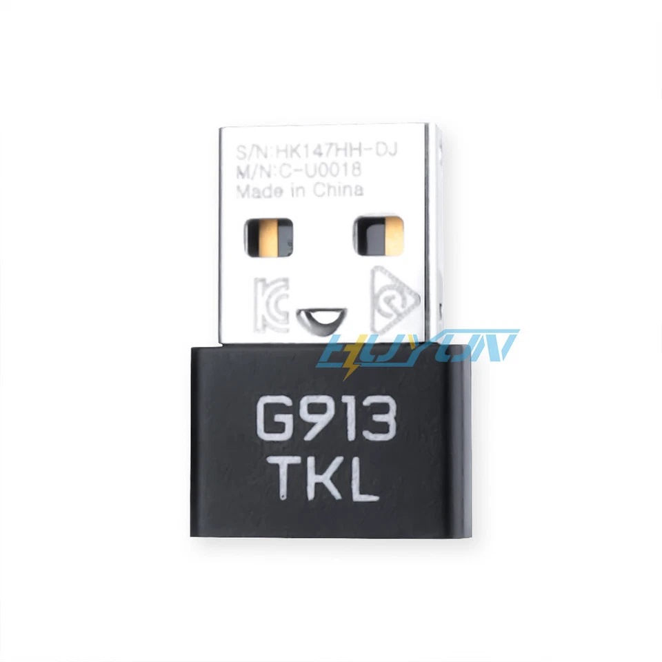 USB Receiver Adapter for Logitech G913 TKL and G915 TKL Wireless Keyboards - Image 2 of 4
