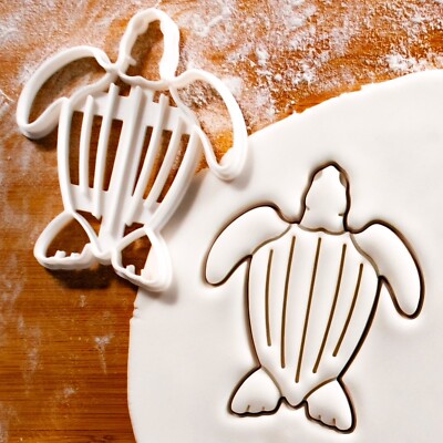 Leatherback Sea Turtle Cookie Cutter - nautical ocean baby shower beach wildlife