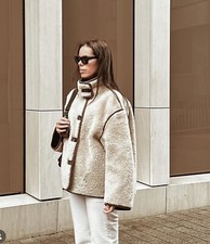 Arket Faux Fur Shearling Pile Jacket