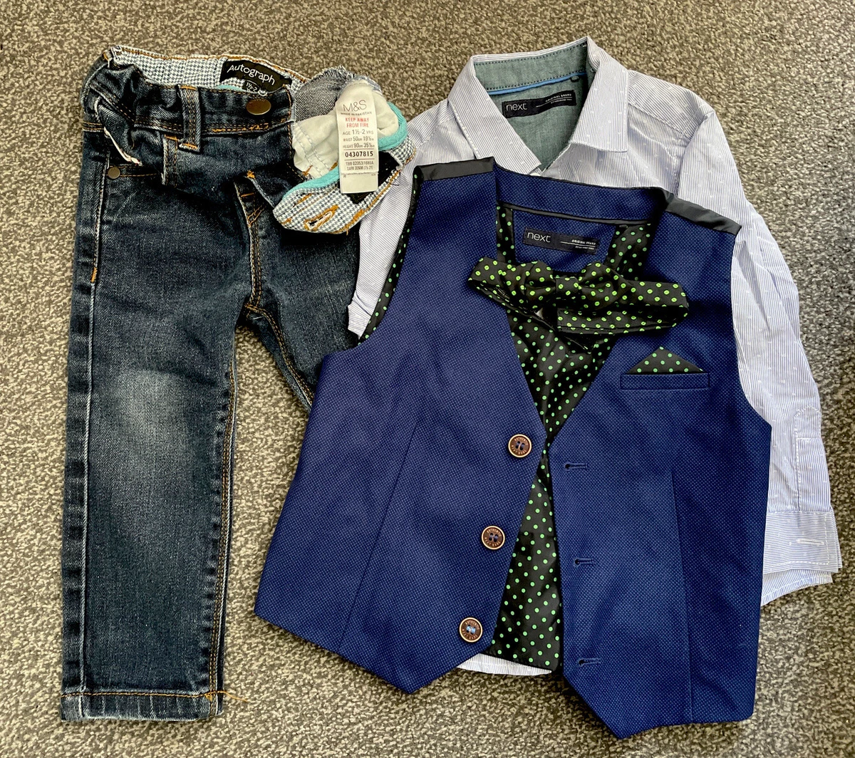M&s boys hotsell waistcoat