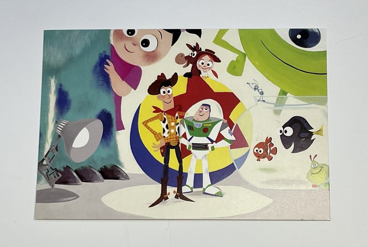 Disney Pixar: The Art Of Pixar, Toy Story 2 Postcard, Art By