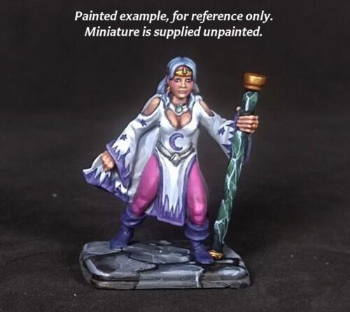 Sorceress for Warhammer Quest Unpainted NO Citadel / GW Unreleased Female Wizard - Picture 1 of 9