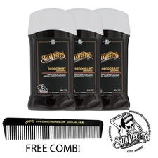 Suavecito Deodorant Stick Original Scent 3 oz. (3 Pack)