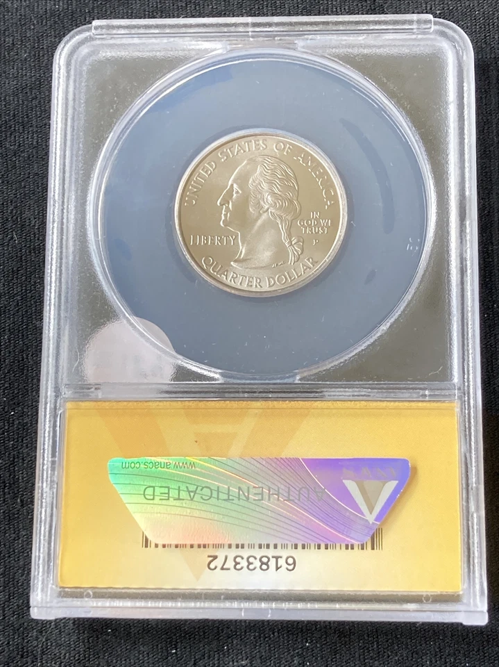 2008-P ARIZONA Washington Quarter MS69 ANACS  M184 - Image 2 of 2