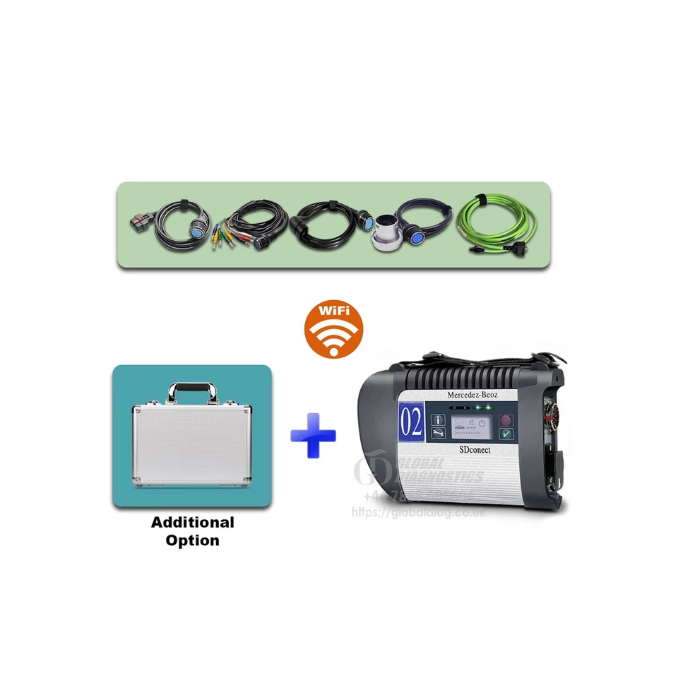 Mercedes MB Star Xentry 2025 equipamiento de diagnóstico multiplexor C4 Foto 4 de 4