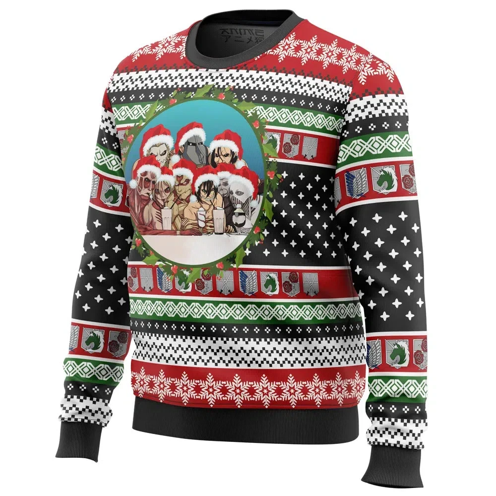 Nine Titans AO Titan Ugly Christmas Sweater