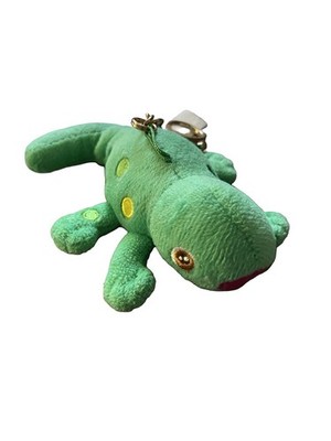 Gecko Plush Keychain Island Heritage Hawaii 2018 Green Mini Stuffed Animal