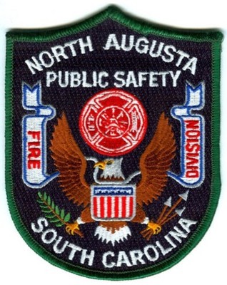 North Augusta Public Safety Department DPS Fire Division Patch South Carolina SC