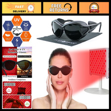 Professional Red Light Therapy Glasses for Eye Protection - Infrared Goggles, LE