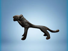 Rare Museum Quality Authentic Antique Ashanti  Bronze Gold weight a Lion