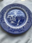 Burslem Royal Stanford Blue Willow Dinner Plate — photo 1