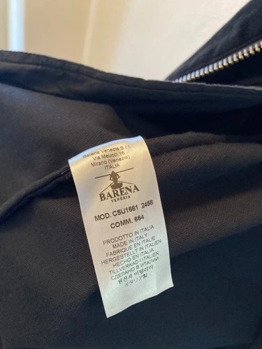 Rare Barena Venezia Archival Moleskin Bomber Jacket in pristine "like new" image 3