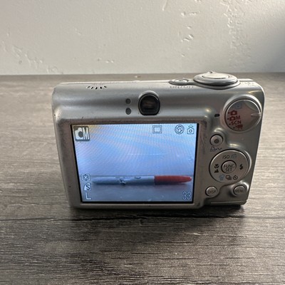 Canon PowerShot Digital ELPH SD750 / Digital IXUS 75 7.1MP Digital Camera- WORKS