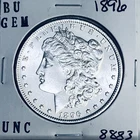 1896 BU GEM MORGAN SILVER DOLLAR UNC MS+++ U.S. MINT RARE COIN 8883