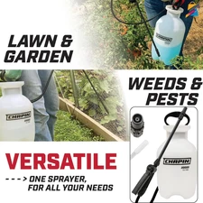 Chapin Pump Garden Sprayer 1-Gallon USA Made Adjustable Nozzle for Weeds